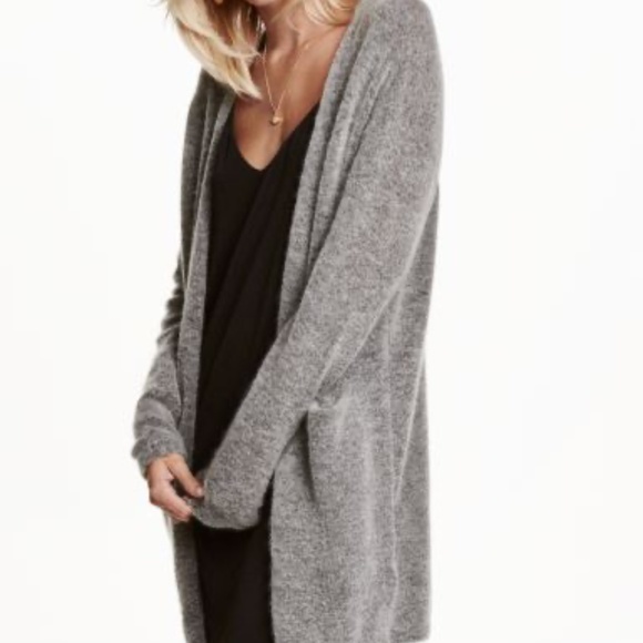 H&M Premium mohair cozy long cardigan - Picture 4 of 6